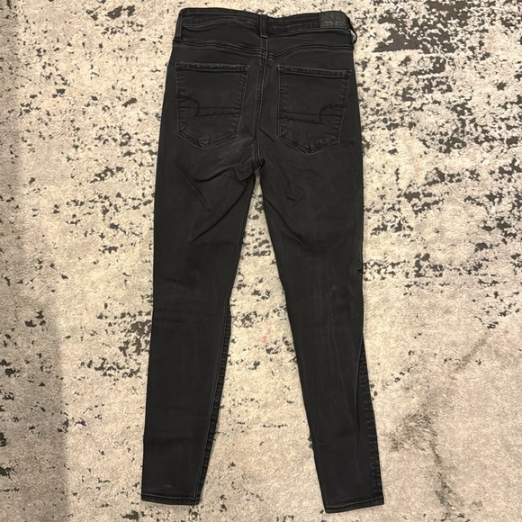 American eagle skinny jeans distressed knee women’s - Picture 4 of 4